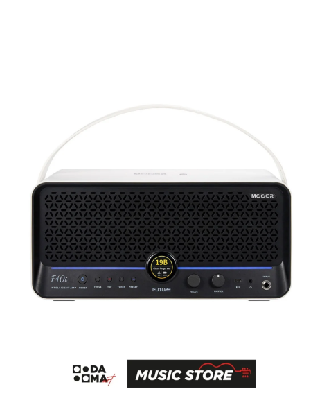 Mooer F40i SWH - Snowfall White Akıllı Gitar Amfisi