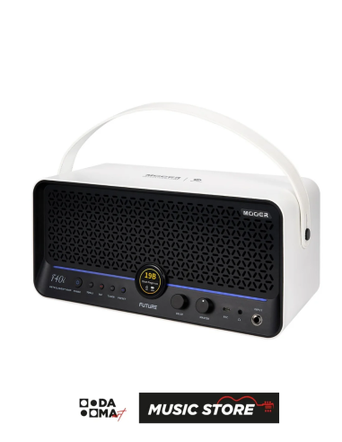 Mooer F40i SWH - Snowfall White Akıllı Gitar Amfisi