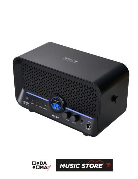 Mooer F15iLiPBK Şarjlı Akıllı Gitar Amfisi (Phantom Black)