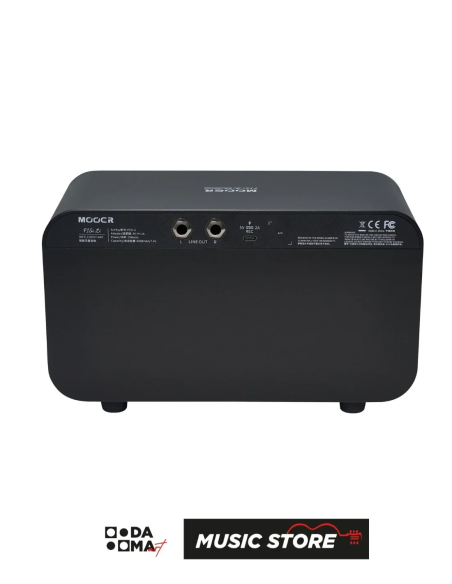 Mooer F15iLiPBK Şarjlı Akıllı Gitar Amfisi (Phantom Black)