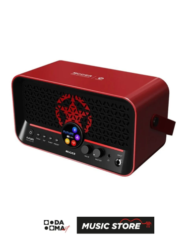Mooer F15iLI Şarjlı Akıllı Gitar Amfisi (Red Star)