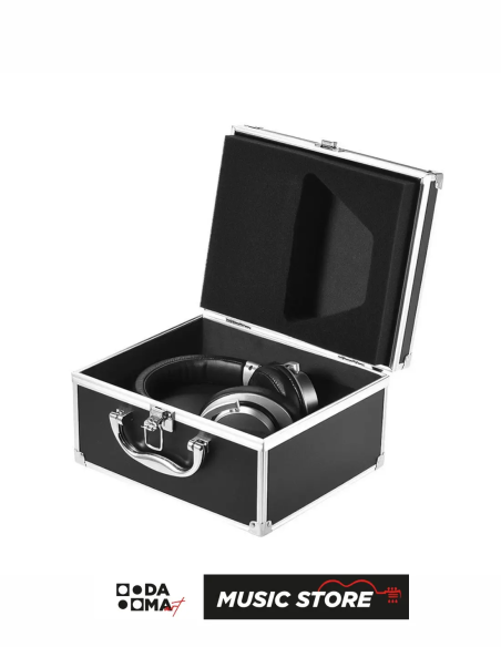 akstar Pro 82 Professional Studio Monitor Headphones – Silver