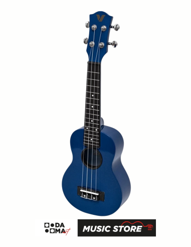 Valler UK110 Krom Burgu Soprano Ukulele – Mavi