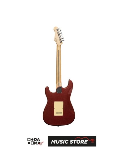 Stagg SES-30 CAR Standard SSS Elektro Gitar – Elma Şekeri Kırmızısı