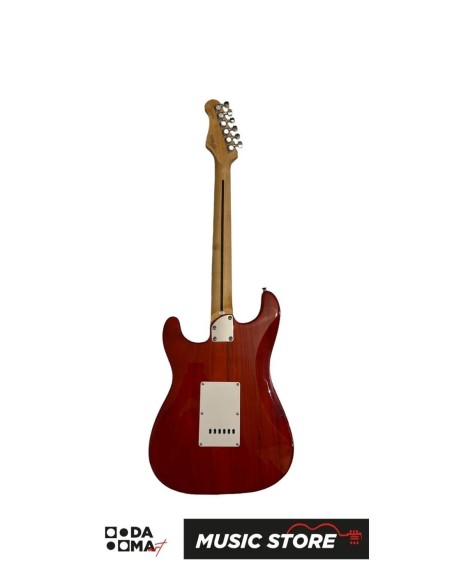 Stagg SES-30 CAR Standard S Elektro Gitar – HSS, Şeker Elma Kırmızısı