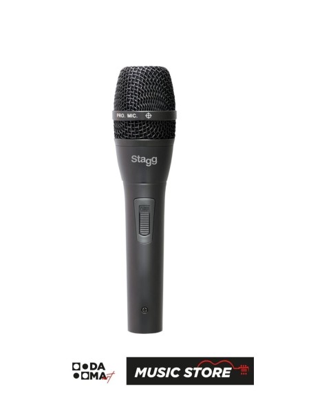 Stagg SDM80 Профессиональный динамический микрофон – Кардиоидный, капсюль DC26