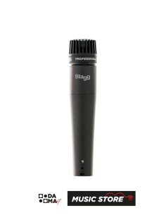 Stagg SDM70 Professional Dynamic Instrument Microphone – Cardioid, DC18 Cartridge