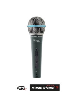 Stagg SDM50 Профессиональный динамический микрофон – Кардиоидный, капсюль DC78