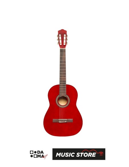 Stagg SCL50-RED 4/4 Classical Guitar – Red High Gloss
