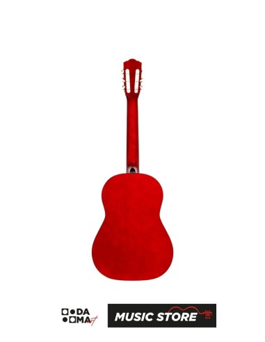 Stagg SCL50-RED 4/4 Klasik Gitar – Kırmızı Parlak