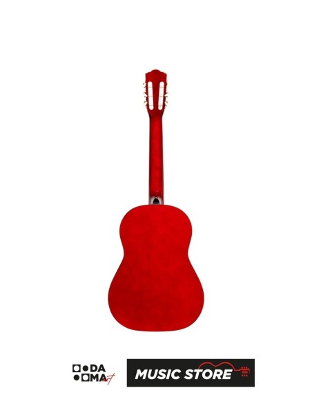 Stagg SCL50-RED Классическая гитара 4/4 – Красная, глянцевая