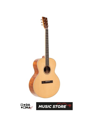 Stagg SA45 O-FM Orchestra Acoustic Guitar – Flamed Mahogany, Natural High Gloss