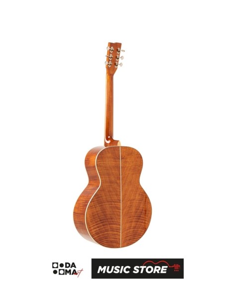 Stagg SA45 O-FM Orchestra Acoustic Guitar – Flamed Mahogany, Natural High Gloss