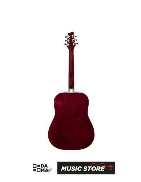 Stagg SA20D NAT Dreadnought Acoustic Guitar – Natural High Gloss