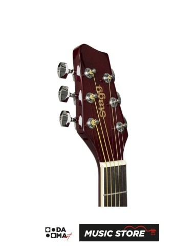 Stagg SA20D NAT Акустическая гитара Dreadnought – Натуральная глянцевая