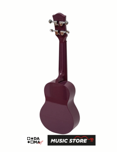 Valler UK110 Krom Burgu Soprano Ukulele – Mor 2