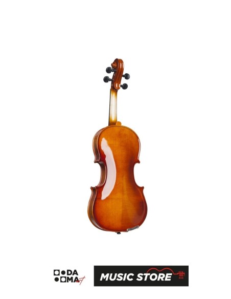 Stagg VN-4/4 4/4 Violin – Solid Spruce & Maple, Soft Case Included