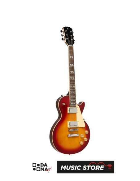 Stagg SEL-DLX DC Электрогитара – Dark Cherry Burst