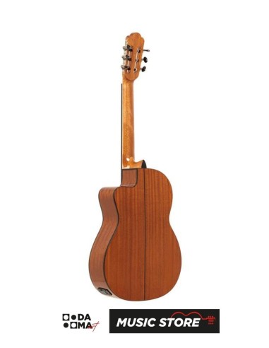 Angel Lopez Alicante SM-CE Elektro Klasik Gitar – İnce Kasa, Naturel Parlak