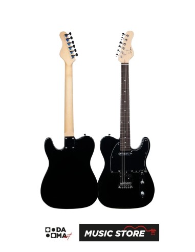 Smiger S-G17 BK Electric Guitar – T-Style, Black