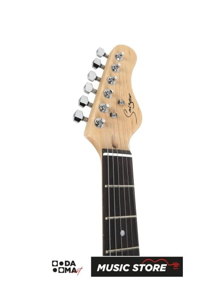 Smiger S-G17 BK Electric Guitar – T-Style, Black