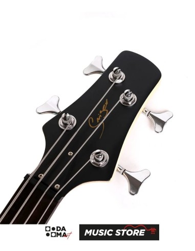 Smiger G-B3-4 MBL 4-String Electric Bass Guitar – HH, Metallic Blue