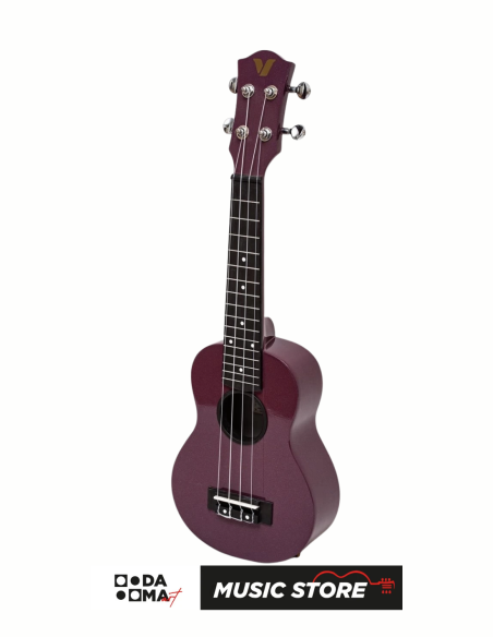 Valler UK110 Krom Burgu Soprano Ukulele – Mor