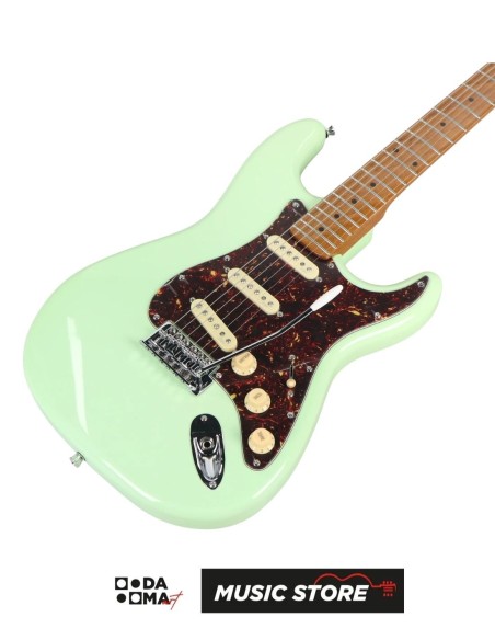 Smiger L-G2-PRO-S SG Elektro Gitar – S-Style, SSS, Surf Green