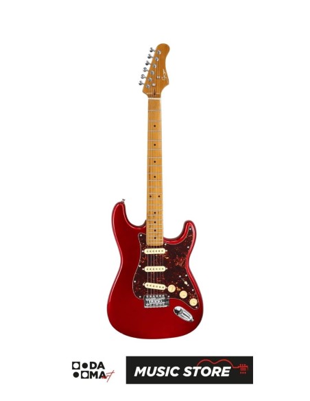 Smiger L-G2-PRO-S RDS Electric Guitar – S-Style, SSS, Metallic Red