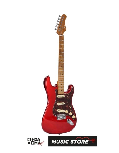 Smiger L-G2-PRO-S RDS Elektro Gitar – S-Style, SSS, Metalik Kırmızı