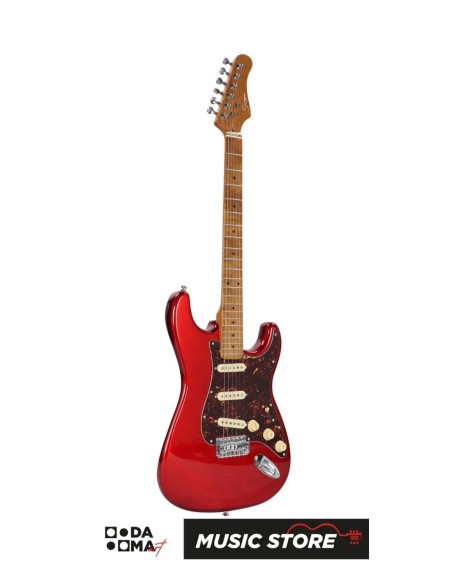 Smiger L-G2-PRO-S RDS Electric Guitar – S-Style, SSS, Metallic Red