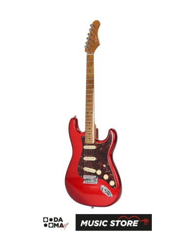 Smiger L-G2-PRO-S RDS Elektro Gitar – S-Style, SSS, Metalik Kırmızı