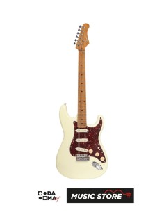 Smiger L-G2-PRO-S VW Electric Guitar – S-Style, SSS, Vintage White