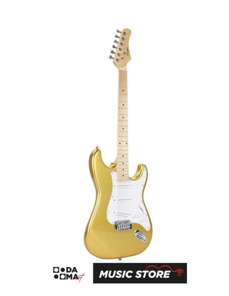 Smiger L-G2-GD Elektro Gitar – S-Style, SSS, Gold