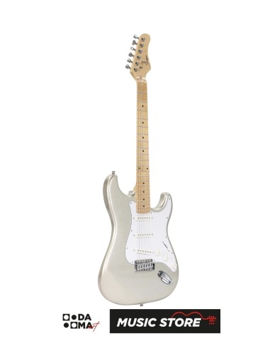 Smiger L-G2-CM Elektro Gitar – S-Style, SSS, Silver
