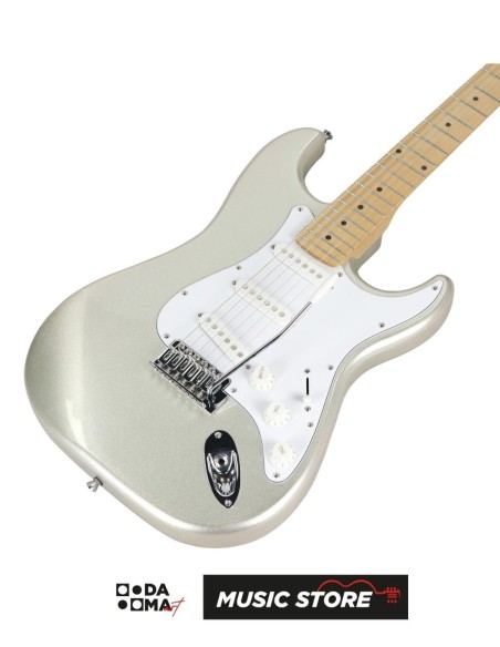 Smiger L-G2-CM Elektro Gitar – S-Style, SSS, Silver