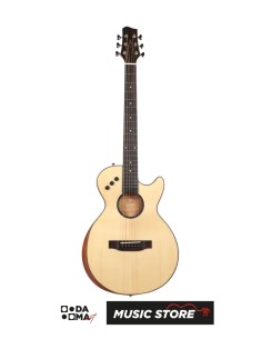 Smiger LE-C1 N Elektro Klasik Gitar – 40", İnce Kasa, Naturel Mat