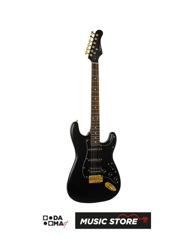 Smiger L-G2-PRO-RW-BG Electric Guitar – S-Style, HSS Alnico V, Gold Hardware