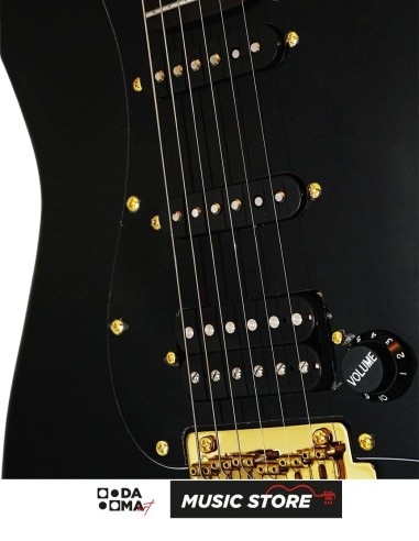Smiger L-G2-PRO-RW-BG Electric Guitar – S-Style, HSS Alnico V, Gold Hardware
