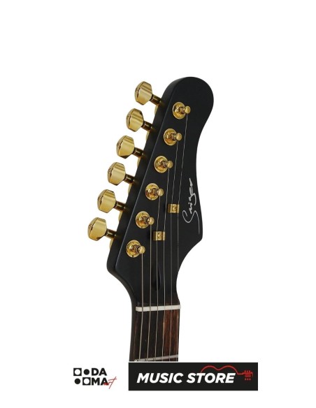Smiger L-G2-PRO-RW-BG Electric Guitar – S-Style, HSS Alnico V, Gold Hardware