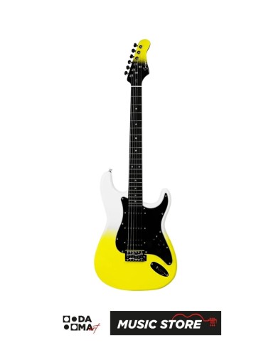 Smiger L-G2-i6 WKY Электрогитара со встроенными эффектами – S-Style, HSS, White Yellow