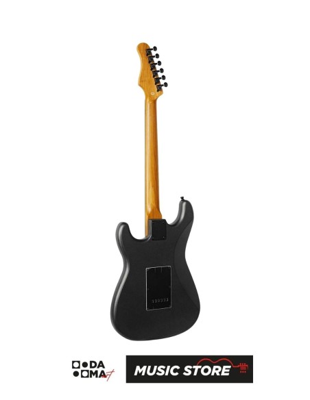 Smiger L-G2-i6-MBK Dahili Efektli Elektro Gitar – S-Style, HSS Alnico V, Mat Siyah
