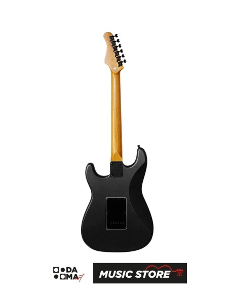 Smiger L-G2-i6-MBK Dahili Efektli Elektro Gitar – S-Style, HSS Alnico V, Mat Siyah