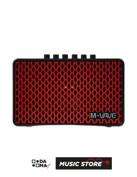 M-VAVE SP100 Taşınabilir Elektro Gitar Amfisi – 10W, 9 Ton, 6 Efekt, Bluetooth