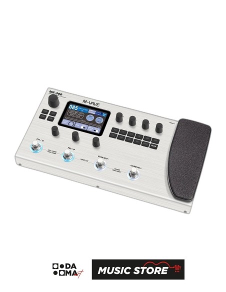 M-VAVE MK-300 Multi-Effects Processor – 300+ Effects, 150s Looper, Expression Pedal