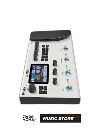 M-VAVE MK-300 Çoklu Efekt Prosesörü – 300+ Efekt, 150 Sn Looper, Expression Pedalı