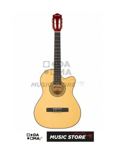 Milada GP-C40-C-39 Klasik Gitar – 4/4, Naturel Parlak