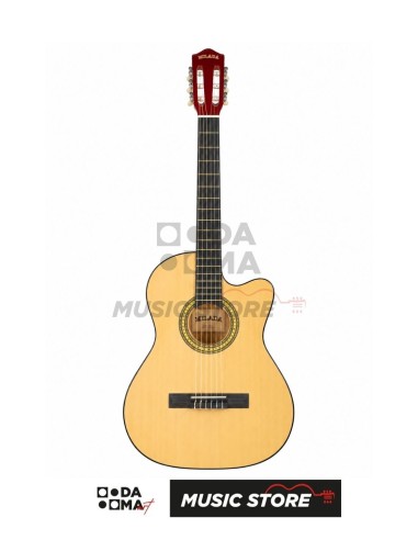 Milada GP-C40-C-39 Klasik Gitar – 4/4, Naturel Parlak