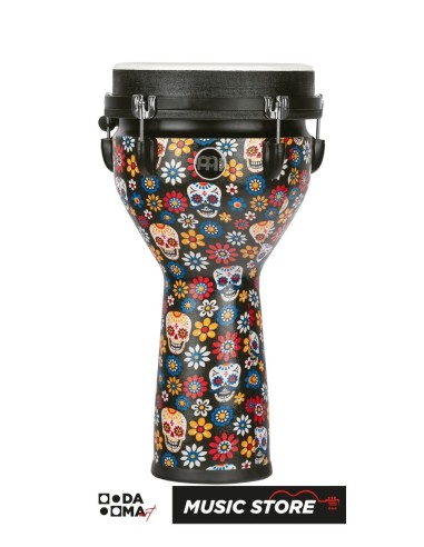 Meinl JD10DA Jumbo Series Djembe – 10", Day Of The Dead