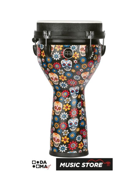 Meinl JD10DA Jumbo Series Djembe – 10", Day Of The Dead